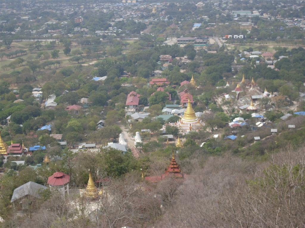 View over Mandalay Hill