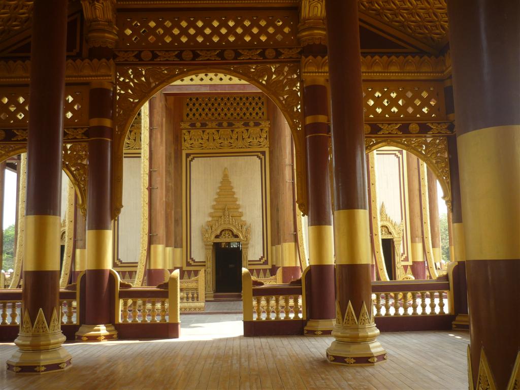 Inside Golden palace Bagan