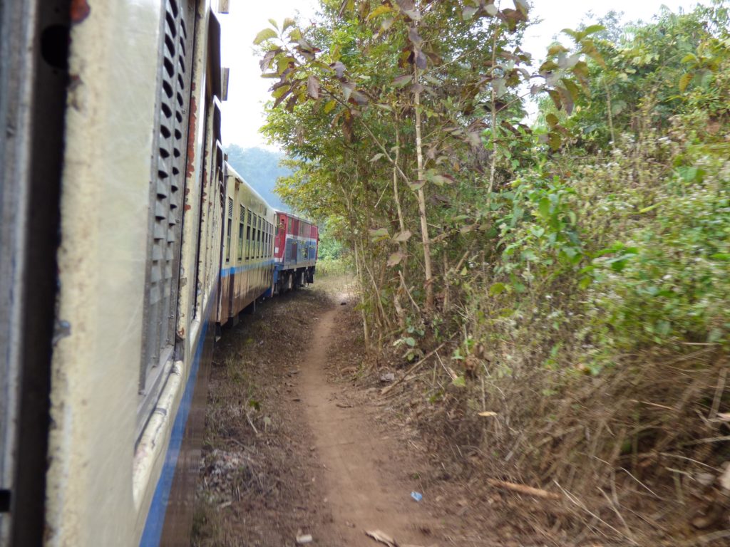 railroad Track between Lashio and Hsipaw
