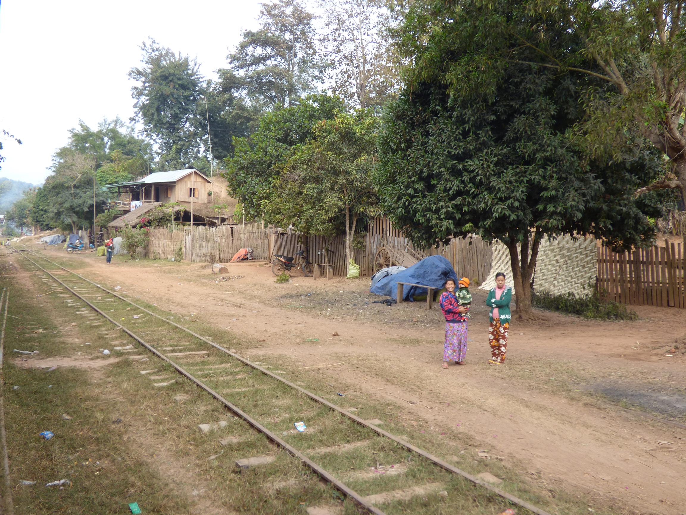 People at the villages in Shan Statee
